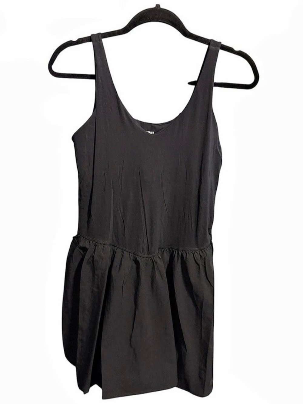 Spalding Active Tennis Dress Black Mini Dress Size Large